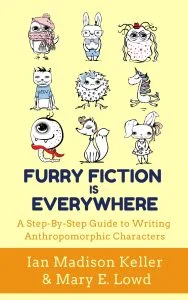 Cover of the book "Furry Fiction is Everywhere"