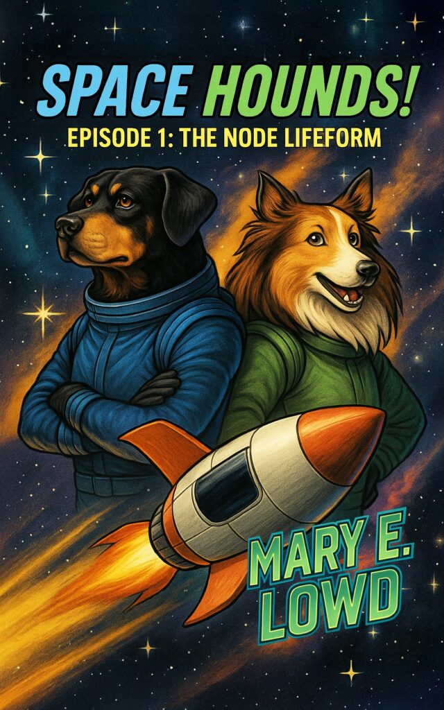 Cover of the comic book Space Hounds! Episode 1.