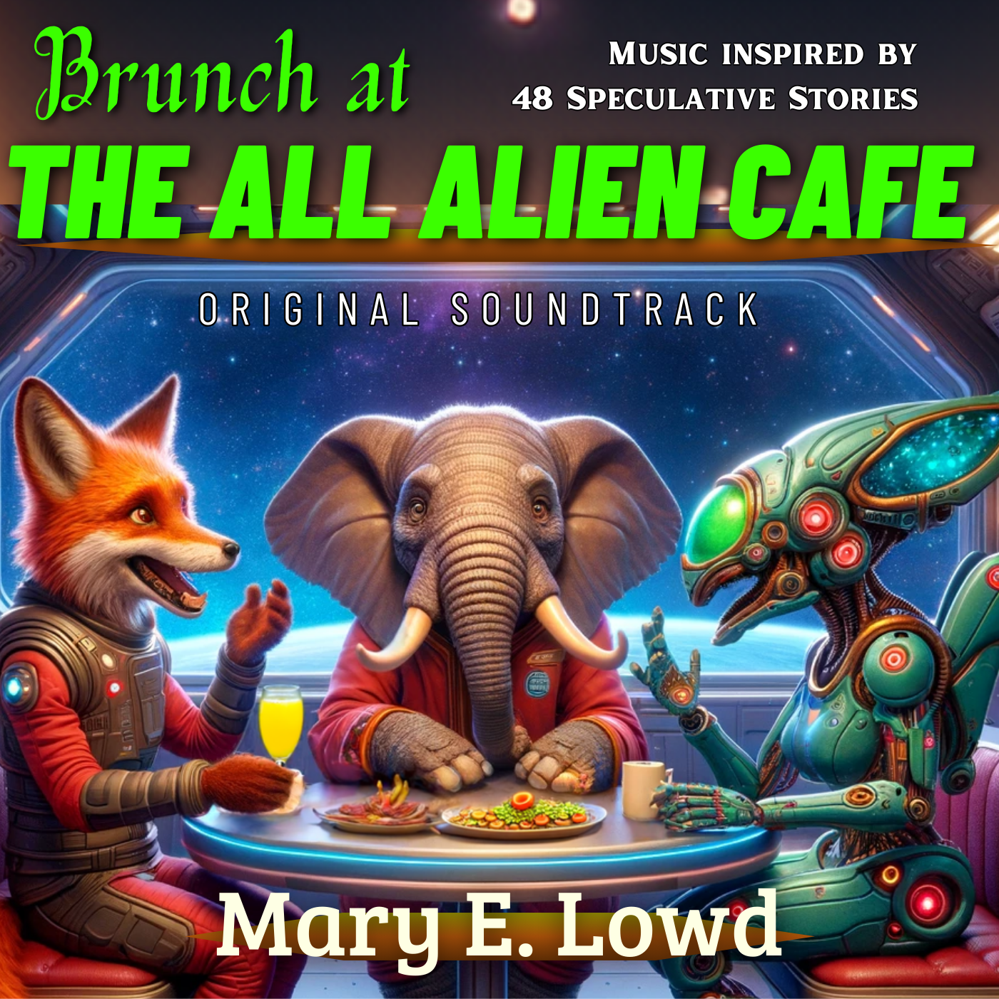 Brunch at the All Alien Cafe cover art
